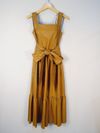 Vestido Cmindov couro