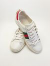 Tênis Gucci Ace couro 
