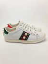 Tênis Gucci Ace couro 