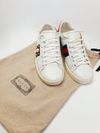 Tênis Gucci Ace couro 