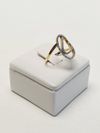 Anel Coliseu em ouro amarelo 18K 