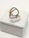 Anel Coliseu em ouro amarelo 18K 