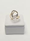 Anel Coliseu em ouro amarelo 18K 