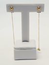 Brinco em ouro amarelo 18K