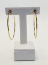 Brinco em ouro amarelo 18K 