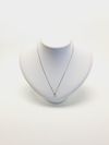 Gargantilha em ouro branco 18K 