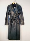 Trench Coat Zara couro