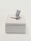 Anel HStern Coleção Code ouro branco 18K 