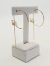 Argola em ouro amarelo 18K 