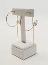 Argola em ouro amarelo 18K 