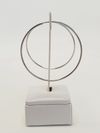Brinco HStern ouro  branco 18K