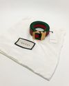 Cinto Gucci Striped Webbing 