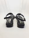 Sandália Chanel Crystal CC Thongs 
