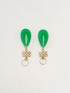 Pingente para brinco em ouro amarelo 18K