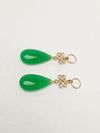 Pingente para brinco em ouro amarelo 18K