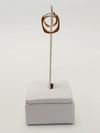 Argola em ouro amarelo 18K 
