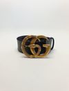 Cinto Gucci Snake Double G Logo Belt 