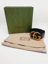 Cinto Gucci Snake Double G Logo Belt 