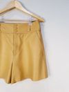Shorts NK couro