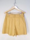 Shorts NK couro
