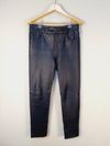 Calça Cris Barros couro