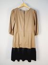 Vestido Tannerie couro