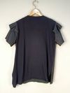 Blusa Andrea Bogosian couro
