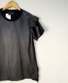 Blusa Andrea Bogosian couro