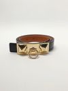 Cinto Hermès Collier de Chien reversível 