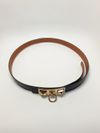 Cinto Hermès Collier de Chien reversível 