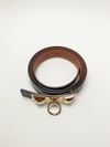 Cinto Hermès Collier de Chien reversível 