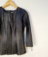 Blusa Claudia Martinez couro