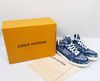 Tênis Louis Vuitton Trainer Monogram Denim masculino 