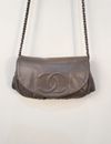 Bolsa Chanel Timeless Half Moon Wallet on Chain 