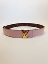 Cinto Louis Vuitton Initiales Belt reversível 