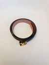 Cinto Louis Vuitton Initiales Belt reversível 