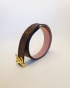 Cinto Louis Vuitton Initiales Belt reversível 