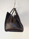 Bolsa Celine Phantom Crocodile Embossed Medium 