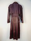 Trench Coat Madre Reina couro