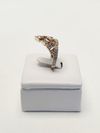 Anel HStern Rei Maior Coleção Jogo de Cartas ouro branco 18K 