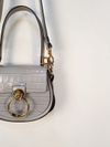 Bolsa Chloé Tess Crocodile Small