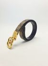 Cinto Gucci GG Supreme reversível 