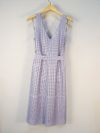 Vestido Liziane Richter couro 