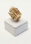 Anel HStern Coleção Grupo Corpo ouro amarelo 18K 