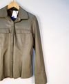 Camisa Liziane Richter couro
