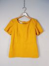 Blusa Camila Brum couro