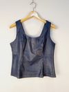 Blusa Chiara couro