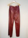 Calça Liziane Richter couro 