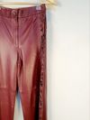 Calça Liziane Richter couro 