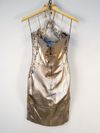 Vestido Liziane Richter couro 